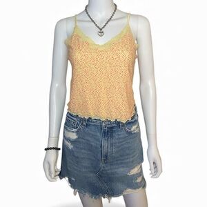 Xhilaration- Flower Tank Top